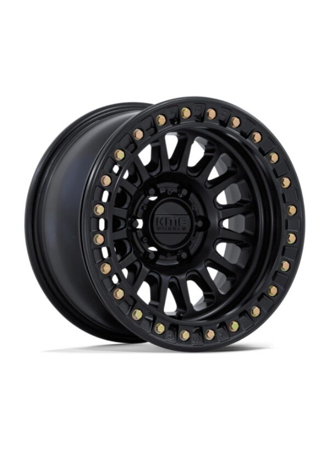 كي ام سي KM239 (بيدلوك) إمباكت 17×9 6×135 ET-38 CB87.1 أسود مطفي - Image 1